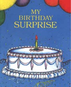 My Birthday Surprise Personalized birthday book