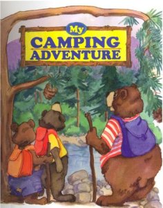 Personalized Camping Adventure book