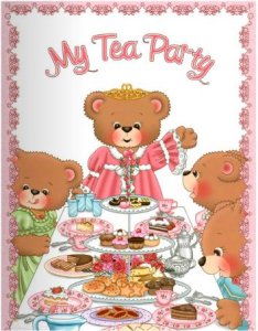 Personalized Tea Party Book