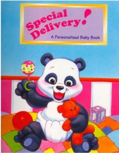 Personalized Baby Book  Special Delivery Baby