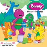 Personalized Barney music CD for kids