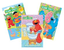 Sesame Street 3 Personalized book set