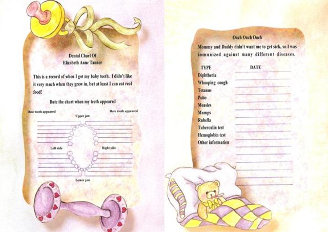 Baby Book page1
