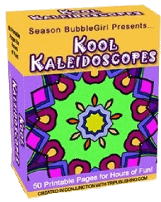 Kool Kaleidoscopes Coloring book
