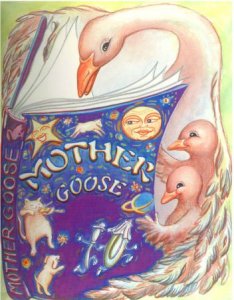 Personalized Mother Goose book