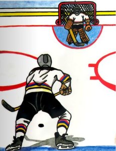 personalized book about hockey