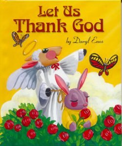 personalized Christian book.  Let us Thank God