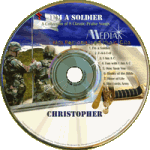 I am a soldier Personalized Christian music CD for kids