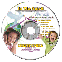 In The Spirit Personalized Christian music CD for kids