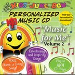 MUSIC CD PERSONALISED abc 4 me EDUCATIONAL SONGS & STORIES WITH NAME H,I,J,K 