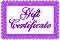 Buy gift certificates for personalized gifts