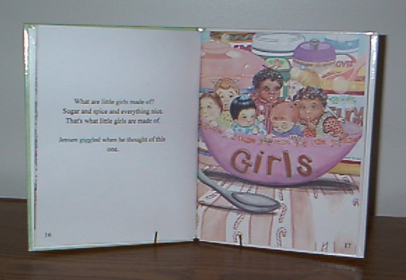 personalized Mother Goose Book