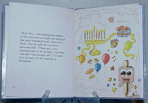 personalized Hannukkah book