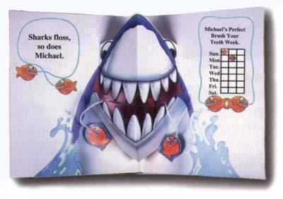 Brush your teeth personalized Pop-up book