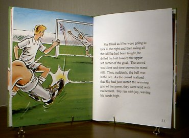 personalized soccer book