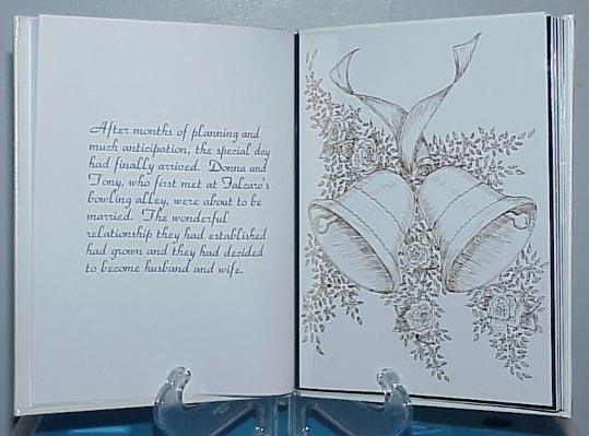 personalized Wedding book