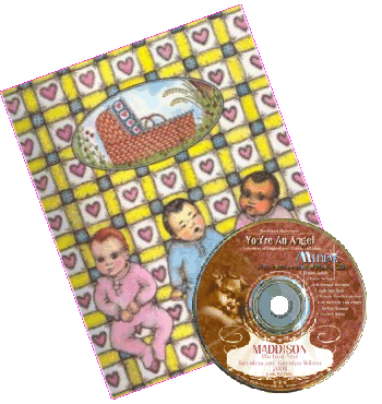 Personalized book and lulluby CD set for baby