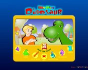 My Pet Dinosaur interactive storybook menu