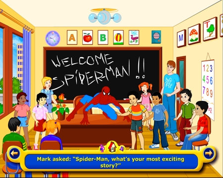Spiderman storybook
